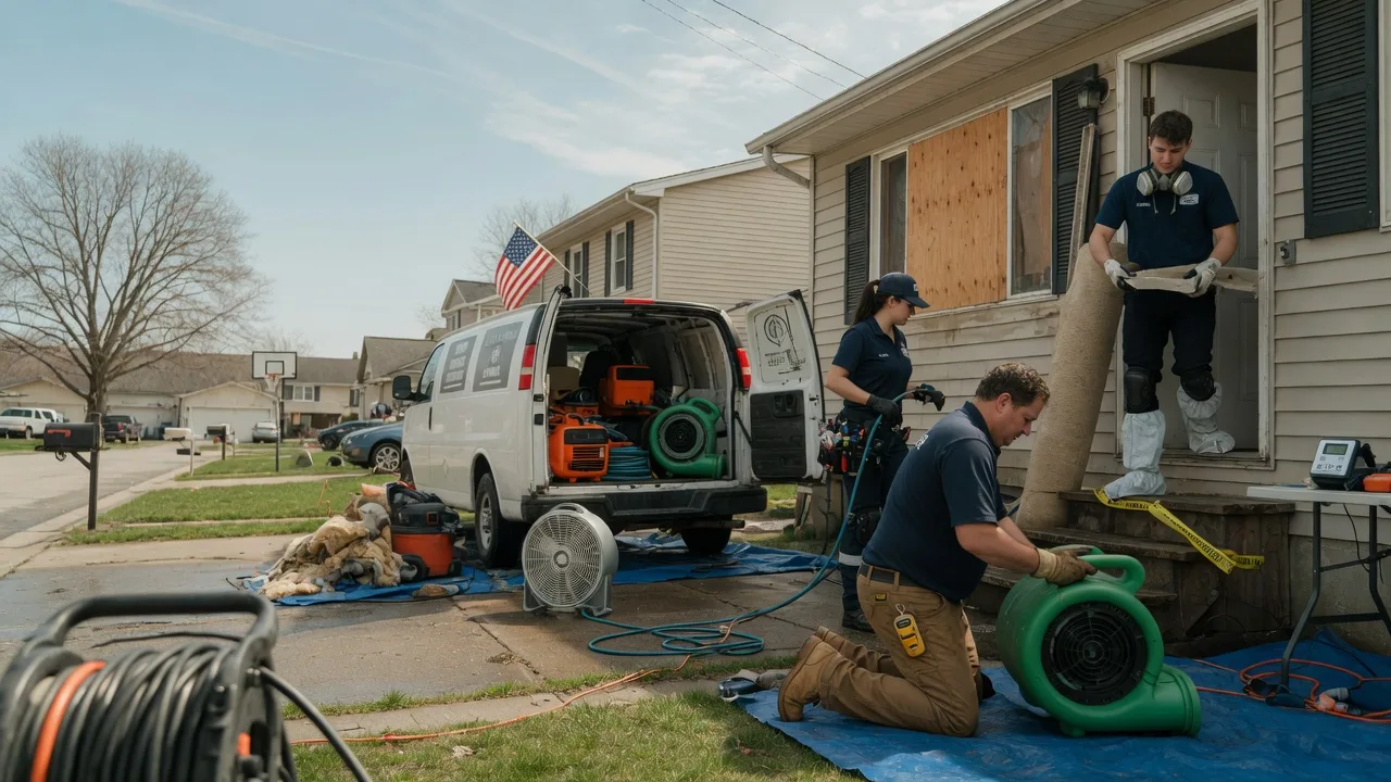 Water Damage Restoration in Reading, KS near me
